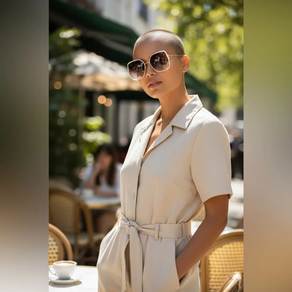 MOSCHINOGradient Gold Mirror Sunglasses
MOS096/S 05X2/JL 57 - Picture 12 of 15